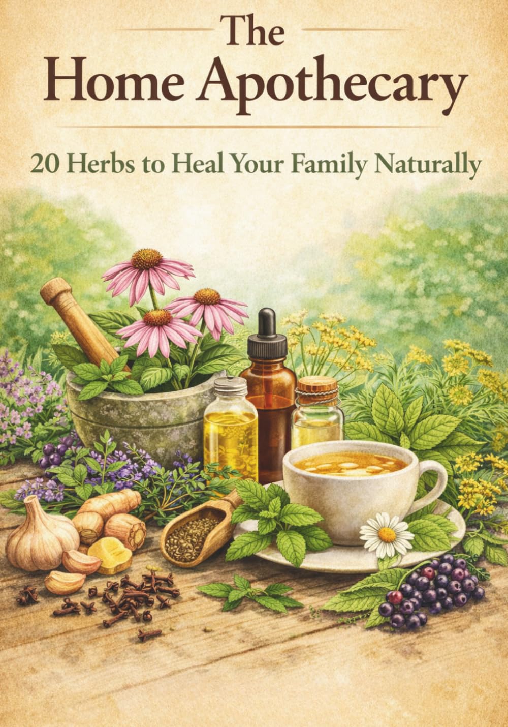 The Home Apothecary: 20 Herbs to Heal Your Family Naturally