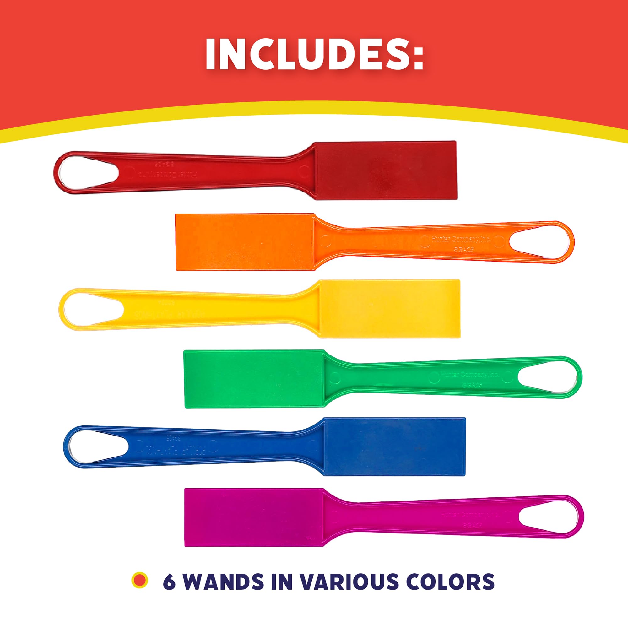 POPULAR PLAYTHINGS Magnetstäbe – Set mit 6 bunten Magnetstäben für wissenschaftliche Experimente, STEM-Lernen und sensorisches Spielen – pädagogische Magnete zum Zählen, Sortieren und Entdecken