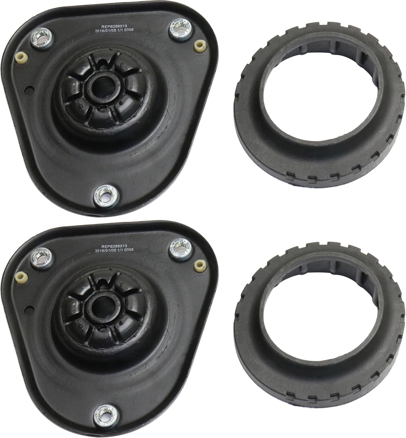 Garage-Pro Front Set of 2 Suspension Strut Mount Replacement for Buick Lucerne 2006-2011 Cadillac DTS 2006-2011 Except Electronic Suspension