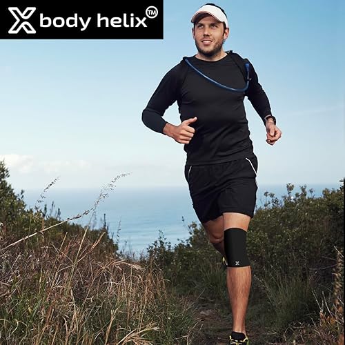 Miniatura 3 de Body Helix Rodillera de compresión completa para aliviar el dolor de rodilla, artritis, menisco, hinchazón, ACL, esguinces, rodillera para mujeres y