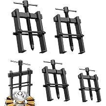 OMISTAR 4 PCS 2-Jaw Bearing Pullers, 2 in 3 in 4 in 6 in Gear Puller, Carbon Steel Bearing Remover Tool, Pulley Puller for Motorcycle, Wheel, Auto Repair, Hand Tool Kit for Mechanic, Workshop, Garage