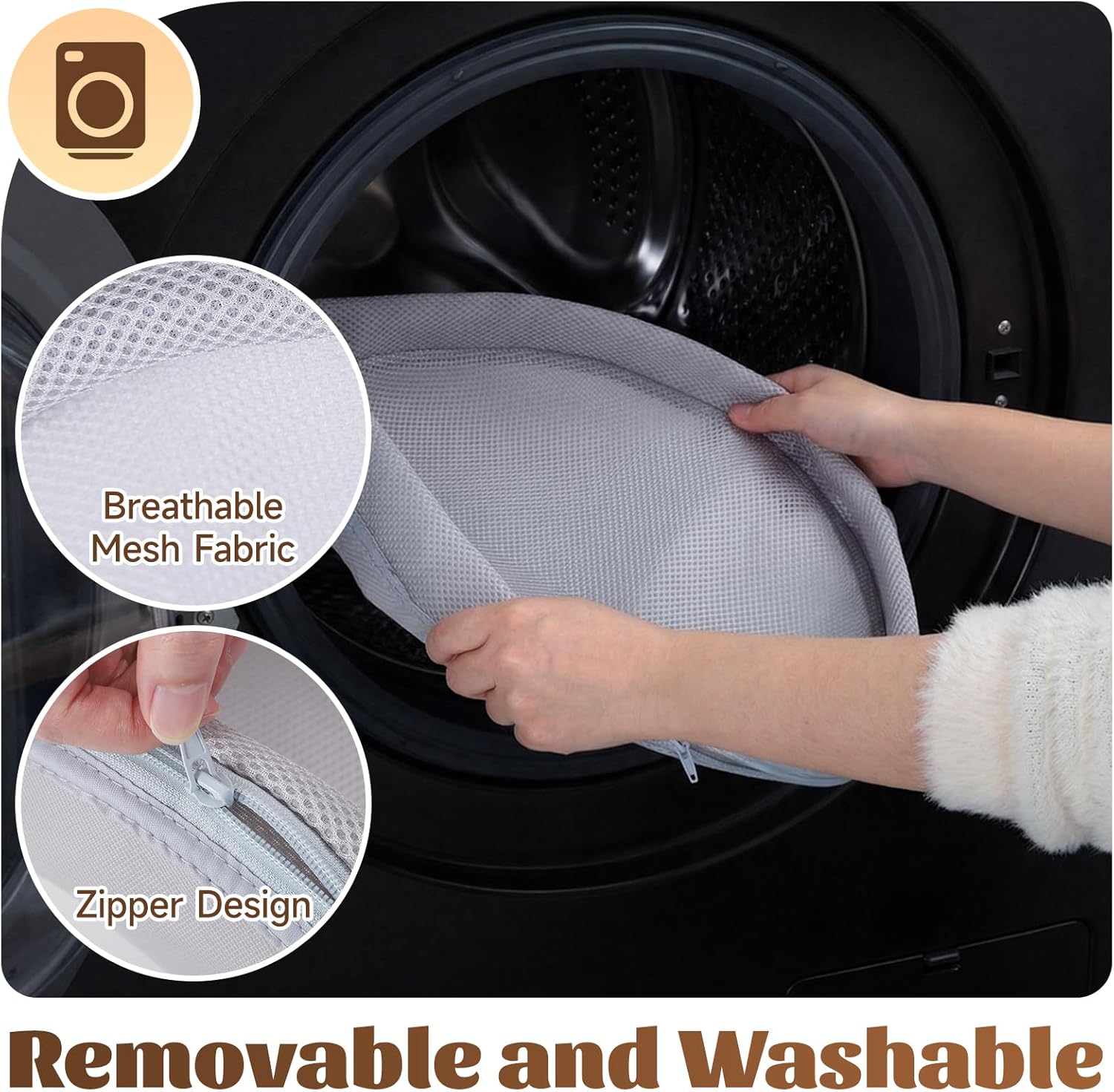 Cat Desk Bed with Interactive Hanging Ball, 360° Rotating & Height Adjustable Cat Hammock Perch, Cats Bed for Desk with Removable Washable Cover for Home Office Indoor Cats