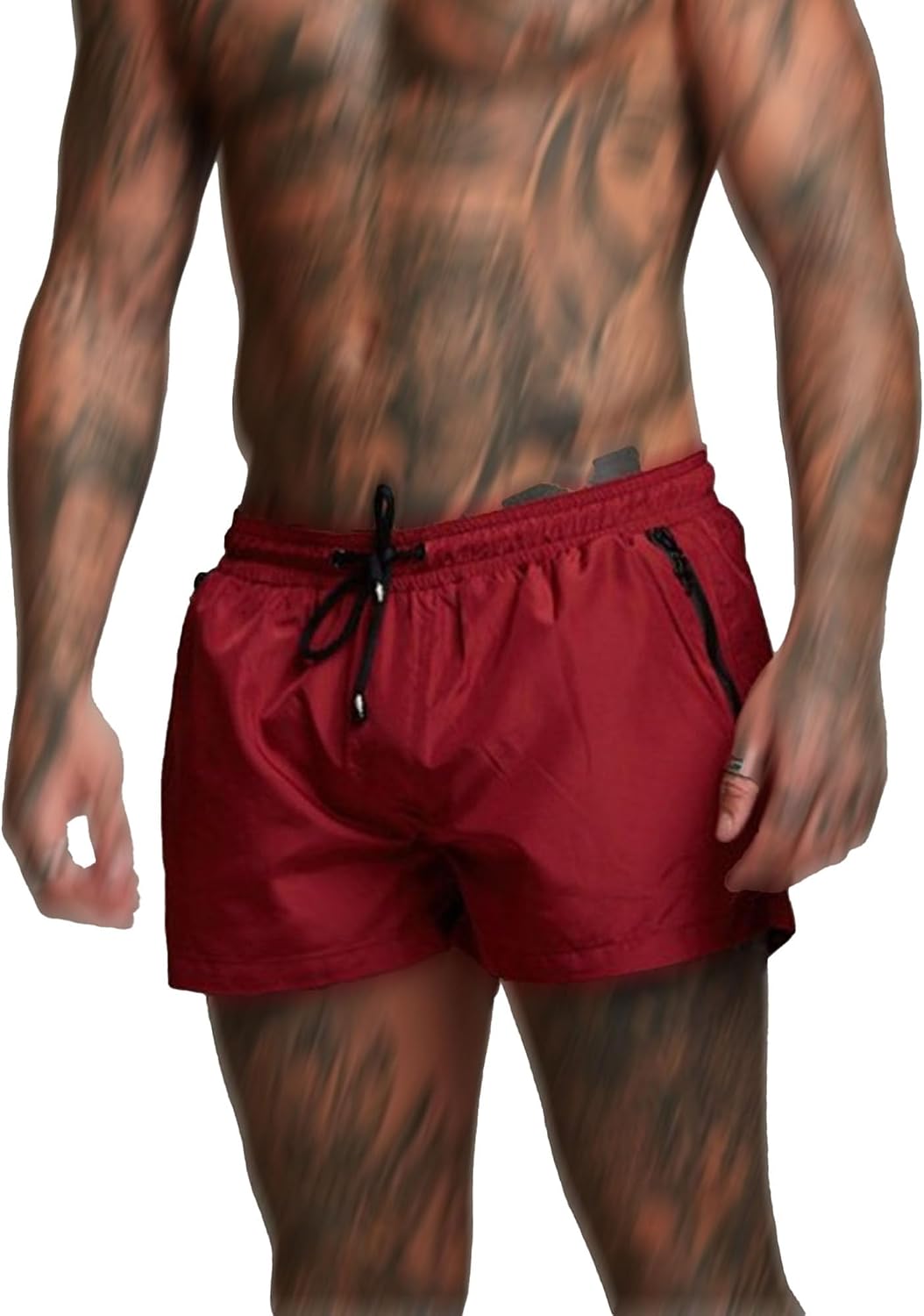Men's Outdoor Gym Workout Shorts Lightweight Bodybuilding Shorts with Mesh Liner Training Running Lounge Shorts