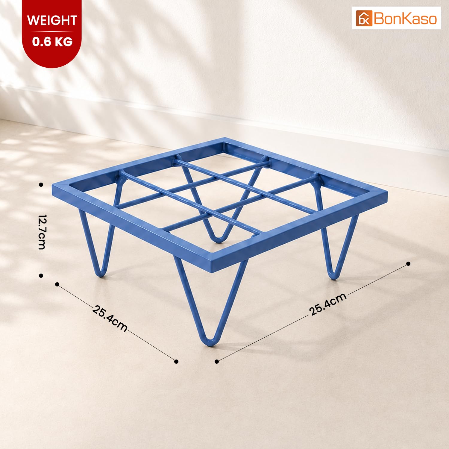 BonKaso Metal Plant Stand - Outdoor & Indoor -4