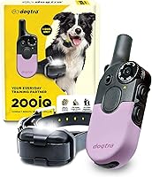 Vista 12 de Dogtra 200iQ Collar de Entrenamiento Remoto E – 100 Niveles, Tono, Vibración, Alcance de 1/2 Milla – Compacto, Impermeable, Control con Una Mano