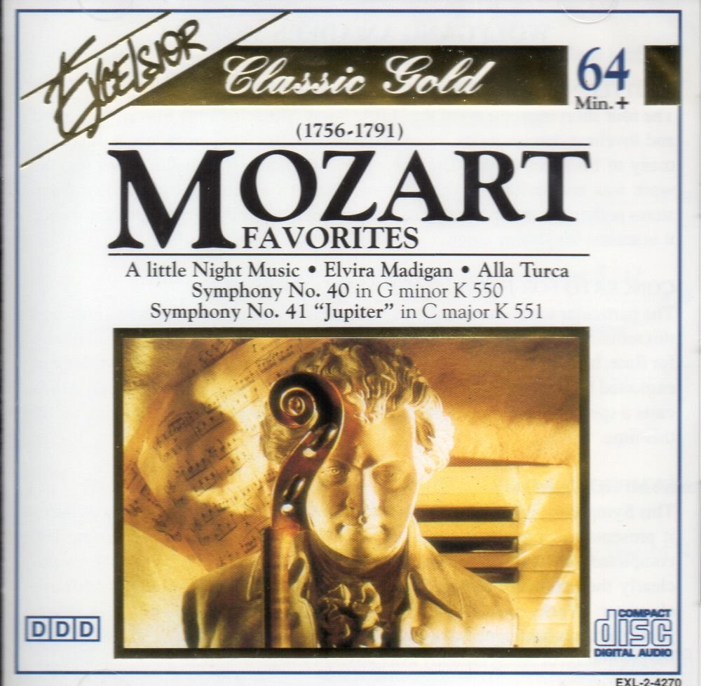 Mozart Favorites [Audio CD]