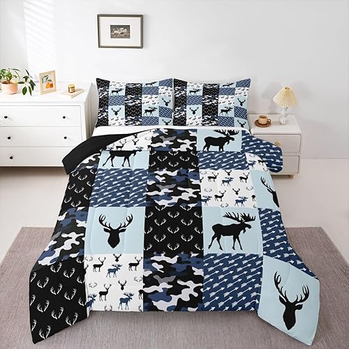 Miniatura 45 de Erosebridal - Juego de edredón con diseño de tigre para niños, tamaño Queen, edredón de plumón con estampado de animales salvajes para dormitorio