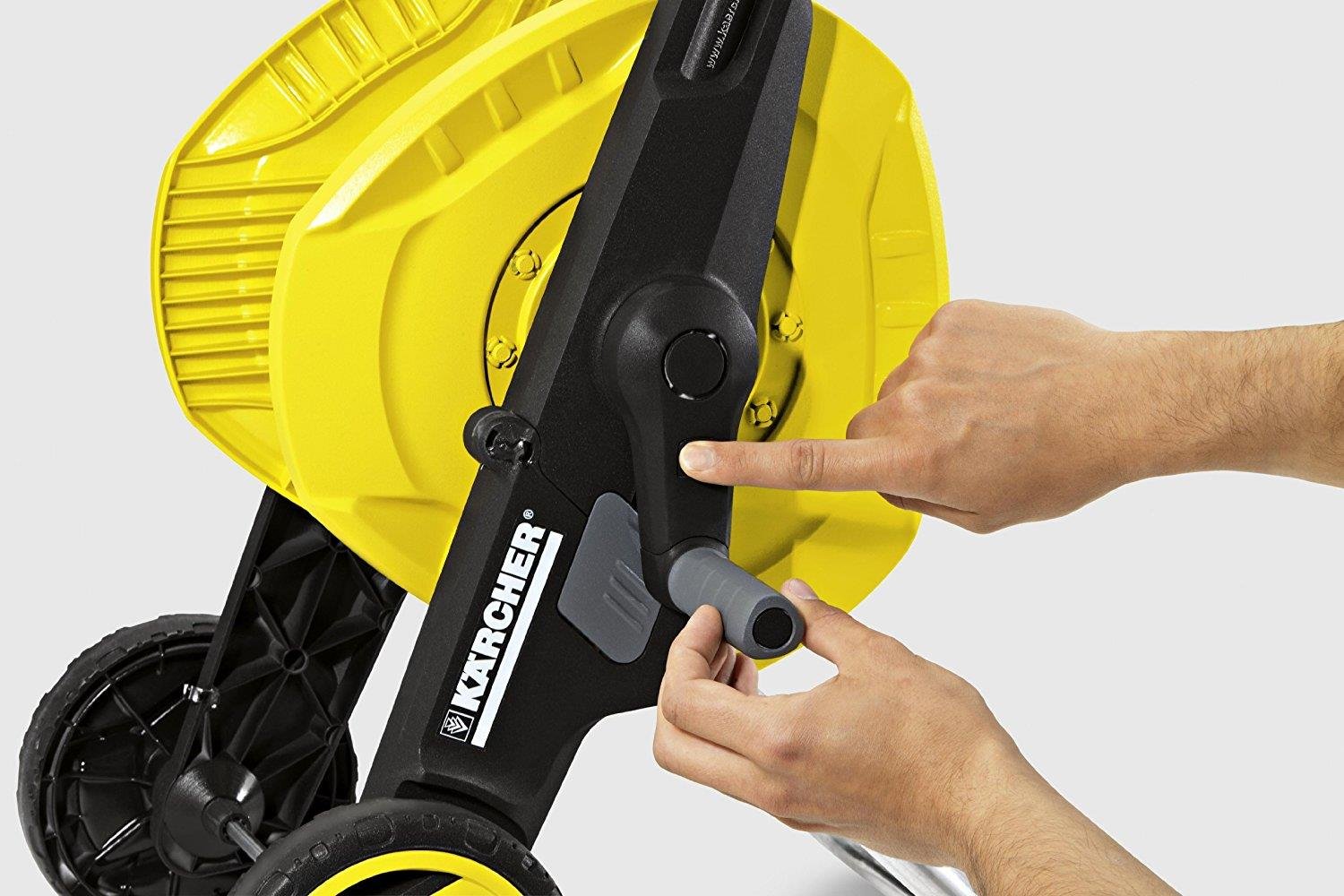 Slanghaspel incl. 25 meter slang en accessoires