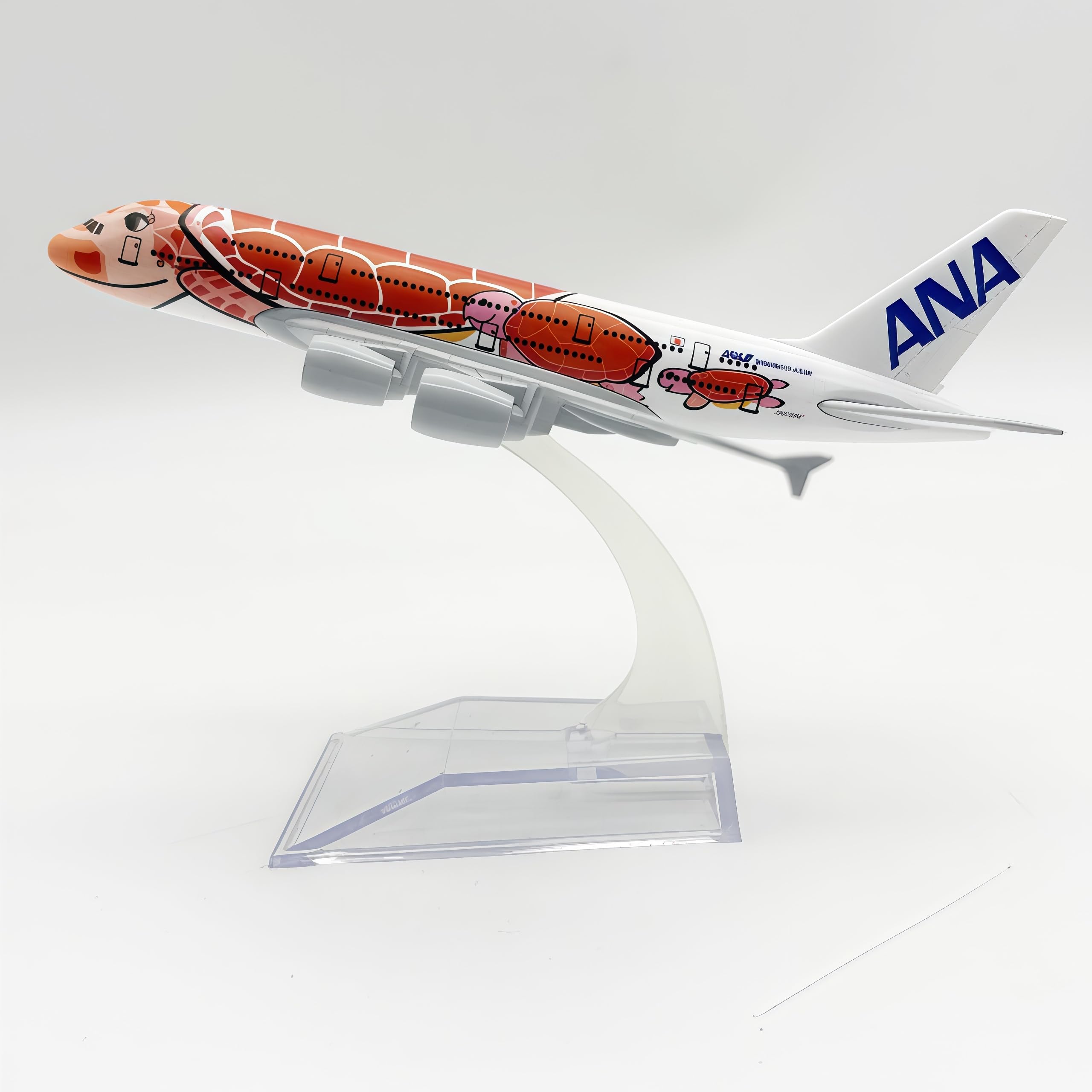 LGSRSNXHTX ANA A380 16cm Diecast Metal Airplane Model Aircraft Model With Stand For Aviation Enthusiast Gift,Model aircraft collection