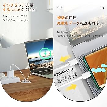 Amazon.co.jp: iPhone15充電ケーブル 2m 2本 100WPDケーブル