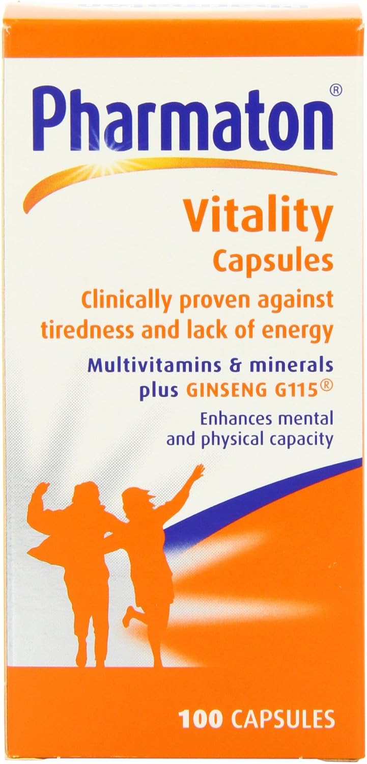 Pharmaton Vitality Capsules 100 Caps