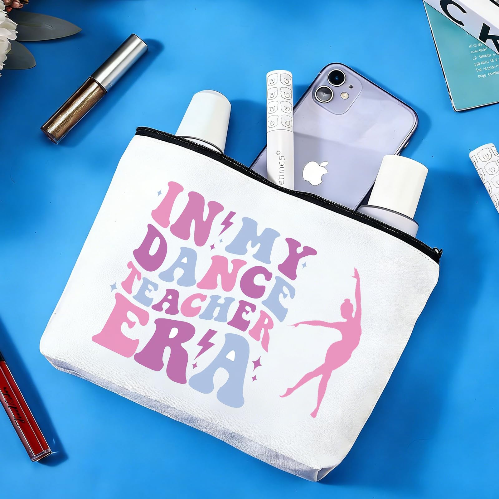 Teacher Gifts for Women Dance Teachers Appreciation Gift 16oz Dance Teacher Tumbler Unique Gifts Thank You Basket Box for Teachers Day/Retirement/Christmas