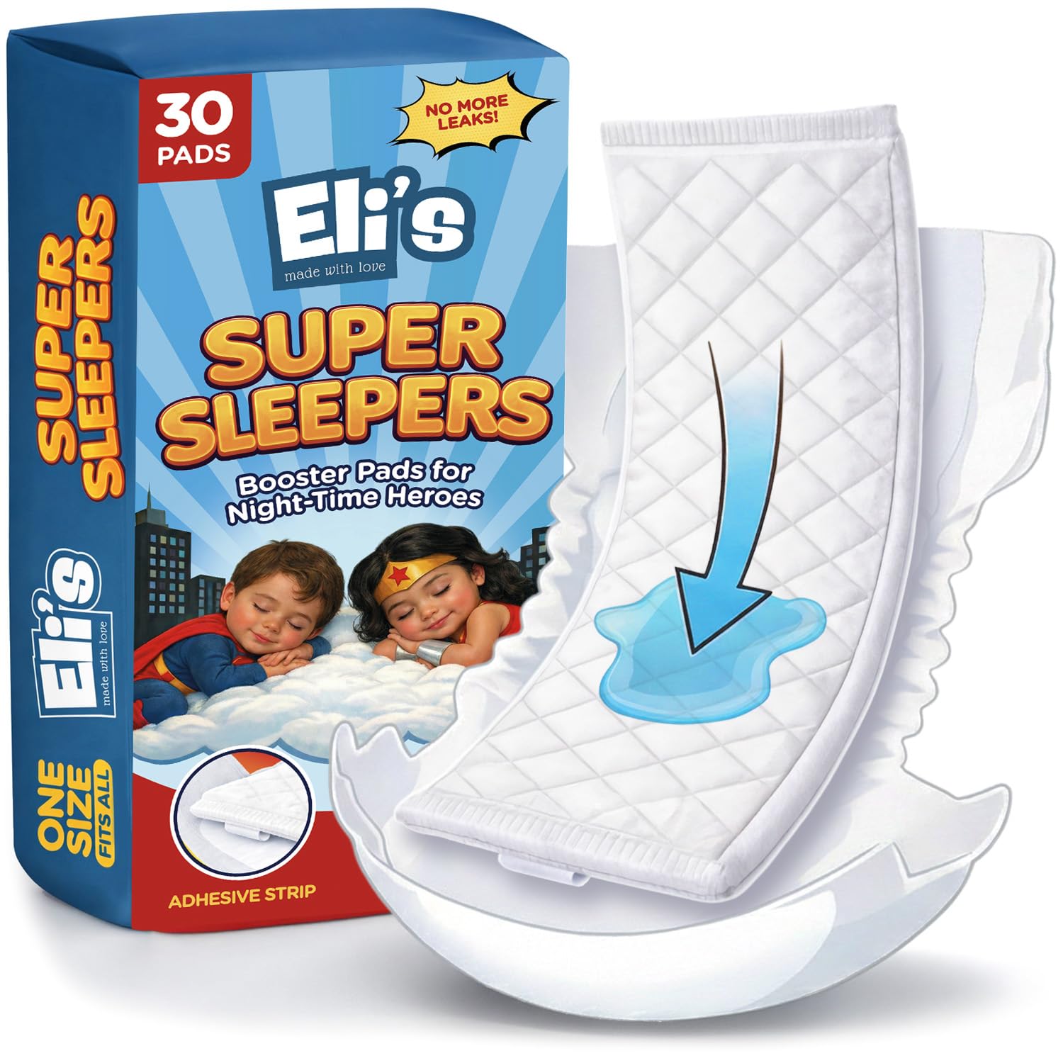 Eli with Love Baby Diaper Booster Pads - cloth diapers and accessories | Mubboo