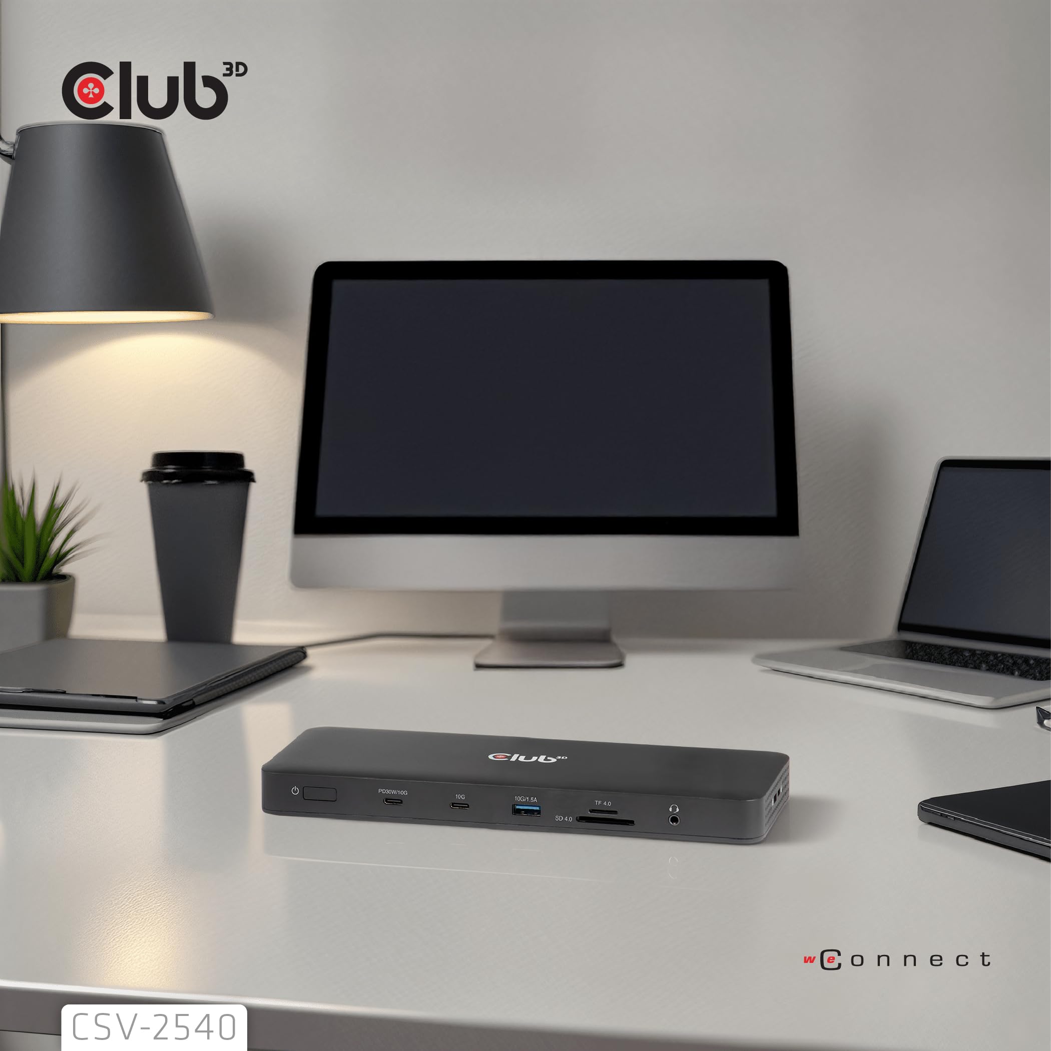 Amazon.co.jp: Club 3D 14-in-1 USB Type-C 4画面ディスプレイ