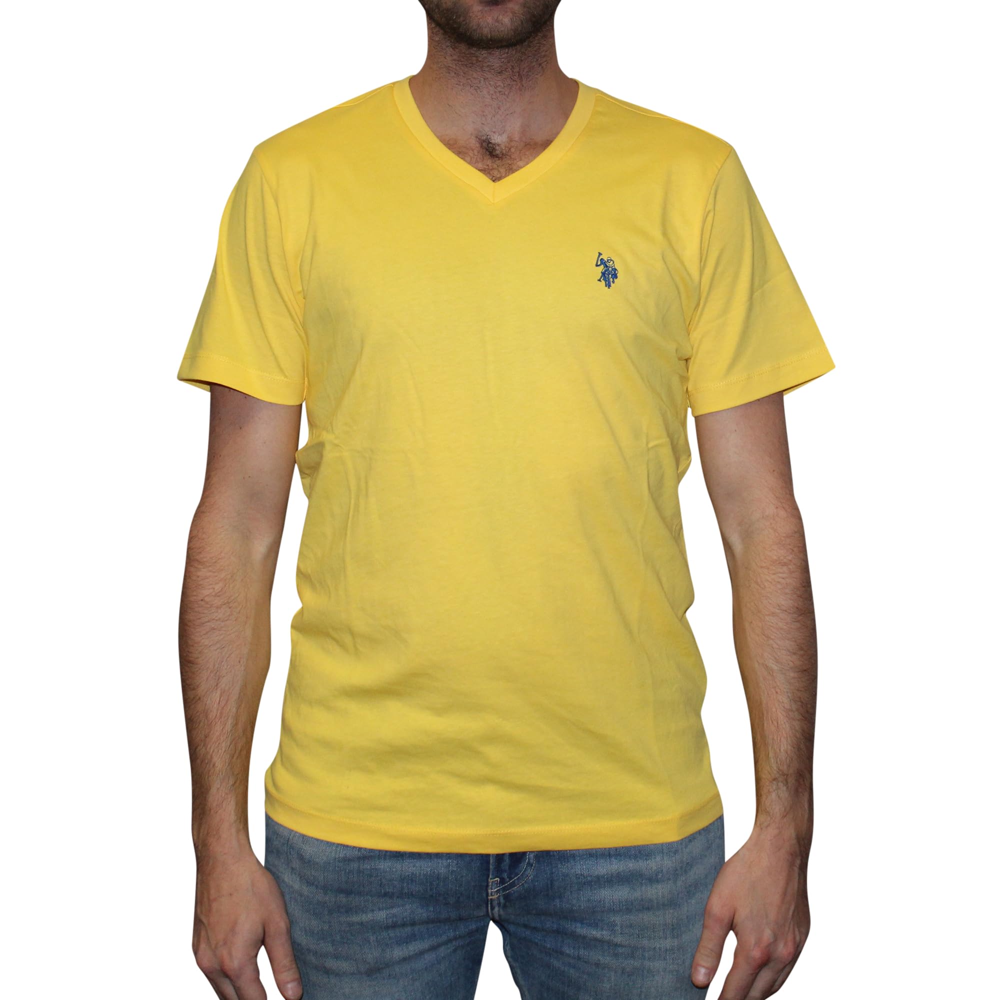 U.S. Polo Assn. Men's Solid V‑Neck T-Shirt