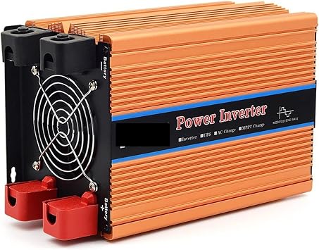 Power Inverter Modified Sine Wave Power Inverter 4000W 5000W 6000W 8000W 12000W Ultra Power Inverter 12V 220 110 DC To AC Supply Converter Solar Power Inverter for Vehicles Camping Road Trip(4000W,24V