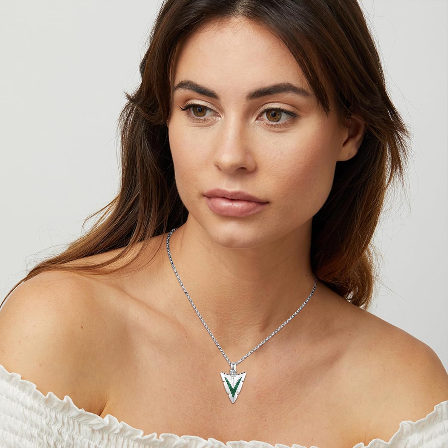 Arrowhead Necklace 925 Sterling Silver Arrow Pendant Necklace Jewelry Gifts for Men Women - Image 5