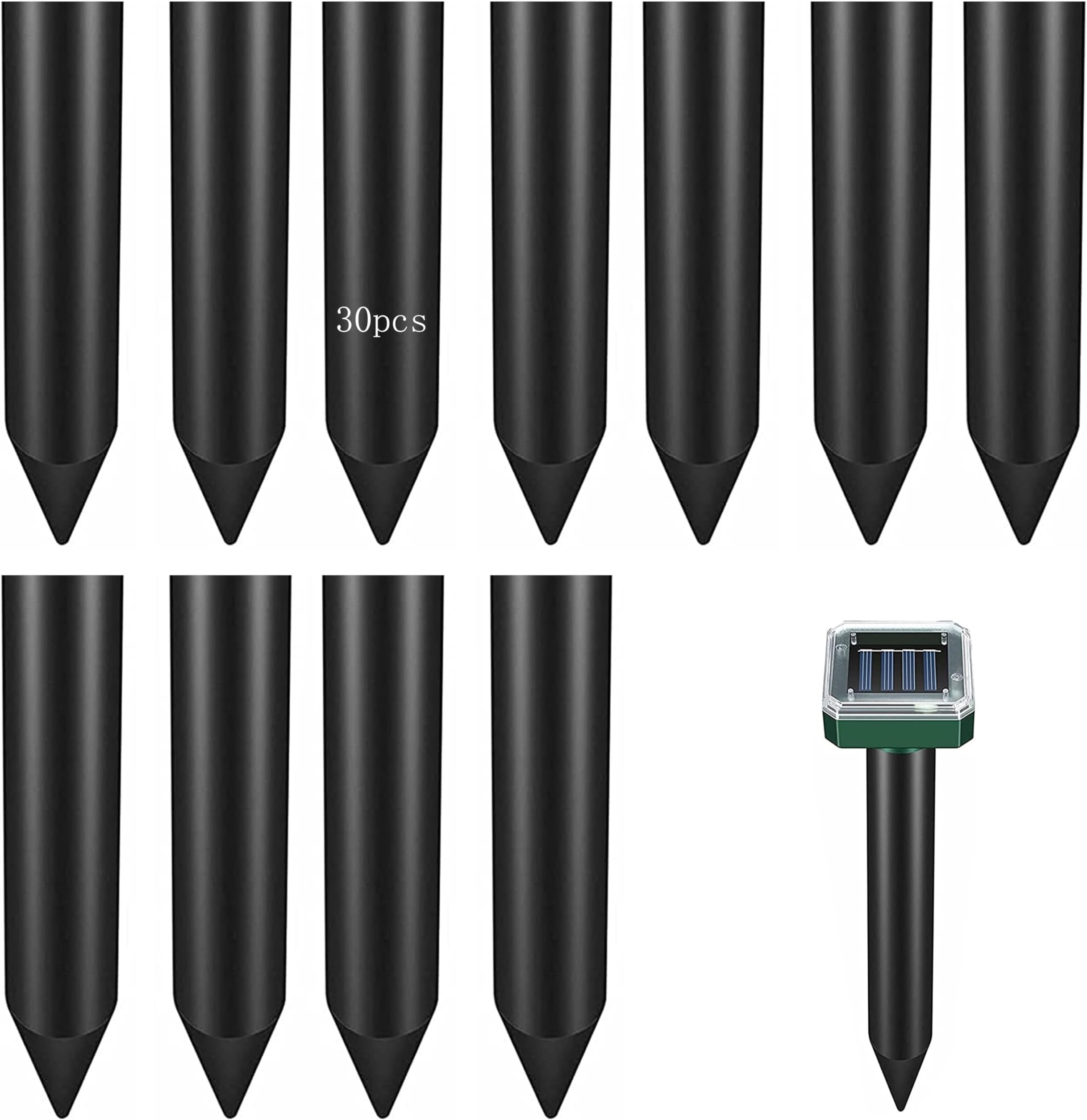 SULIUDAJI 30 Accessories for Floor Lamps, Sunlight, Solar Light Poles, Ground Spikes, Metal Landscape Lighting & Accessories, Outdoor Solar Light, Trampoline, Link Buckle, Plastic