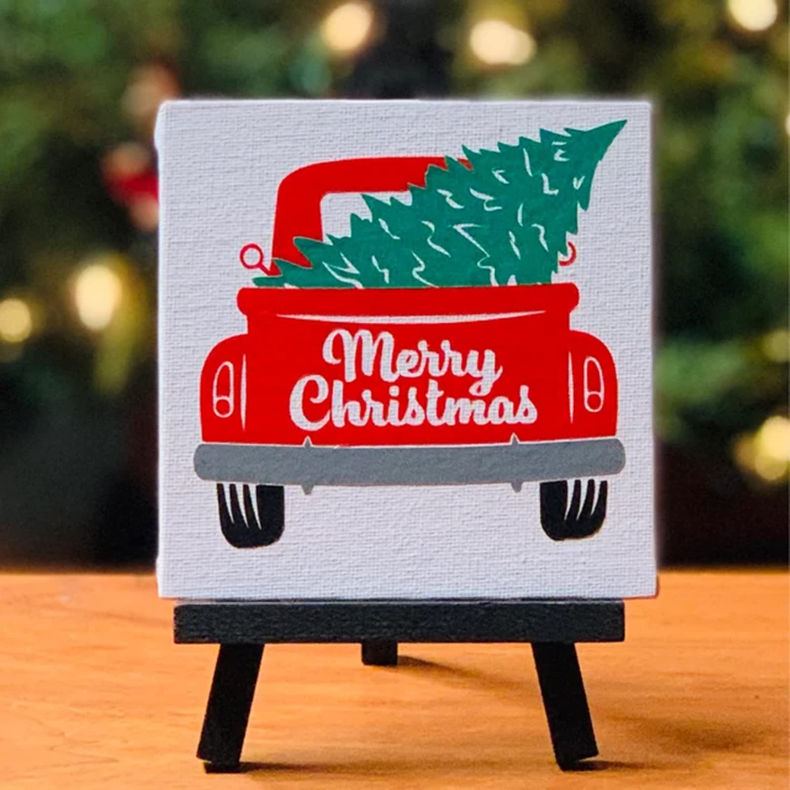 JAJADO Self-Adhesive Silk Screen Stencil Christmas Theme Stencils 8 Pcs, Screen Print Transfers Snowflakes Mesh Stencil Painting on Wood, Fabric, Wall, Furniture, Xmas Winter Holiday Decor New Year