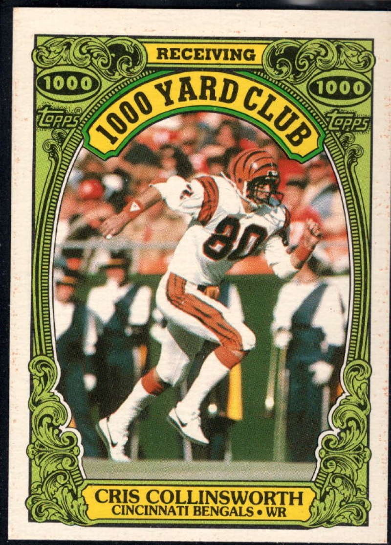 Amazon.com: Football NFL 1986 Topps 1000 Yard Club #17 Cris Collinsworth NM-MT Bengals : Collectibles & Fine Art Amazon.com: Football NFL 1986 Topps 1000 Yard Club #17 Cris Collinsworth NM-MT Bengals : Collectibles & Fine Art