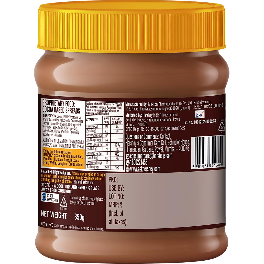 Hershey's Spreads Cocoa, 350g 4