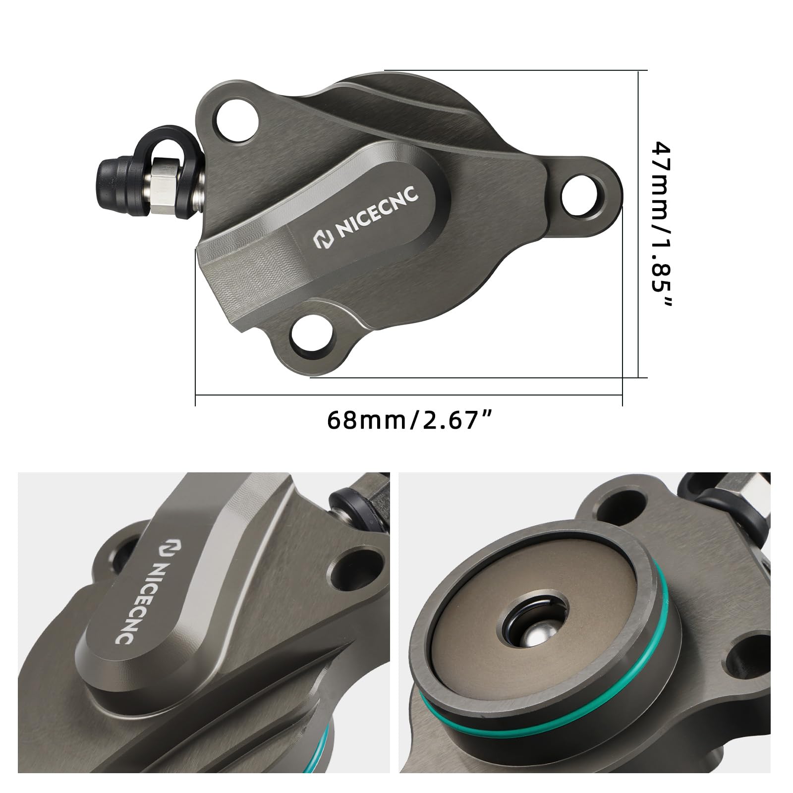 NICECNC Kupplungsnehmerzylinder, Upgrade, kompatibel mit Enduro 690R 2009-2024, kompatibel mit 701 Enduro 2016-2024, Siehe Ausstattungen