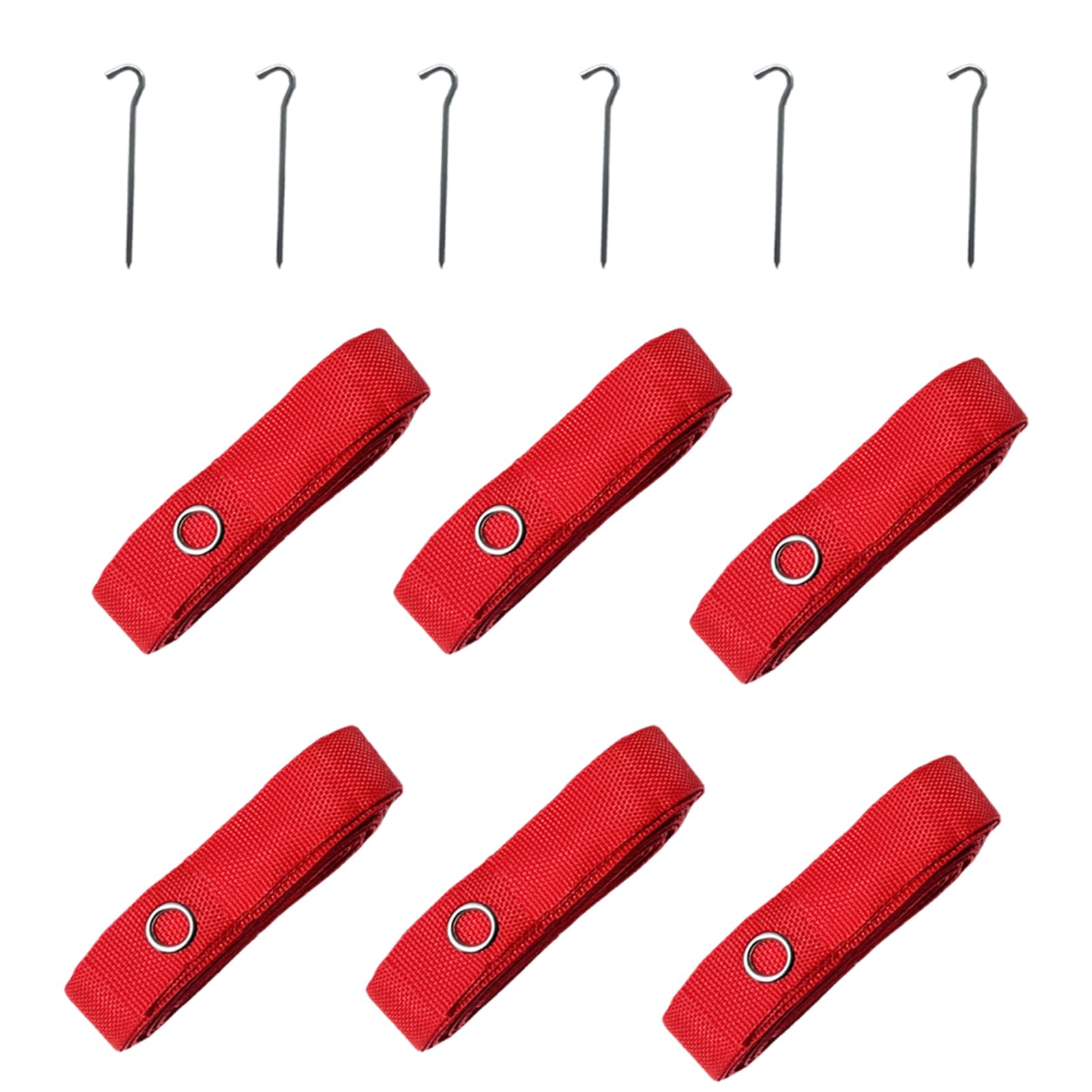 Sandplatz-Marker, Volleyball-Streifenausrüstung, Nylon-Konstruktion, dauerhafter Komfort, breiter Anwendungsbereich, perfekt für Parks und Spielen im Freien, 66,3 x 132,6 cm, rechteckig