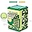ATM Piggy Bank for Boys Girls, Vcertcpl Mini ATM Coin Bank Money Saving Box with Password, Kids Safe Money Jar for Adults with Auto Grab Bill Slot, Great Gift Toy Bank for Kids(Camouflage Green)