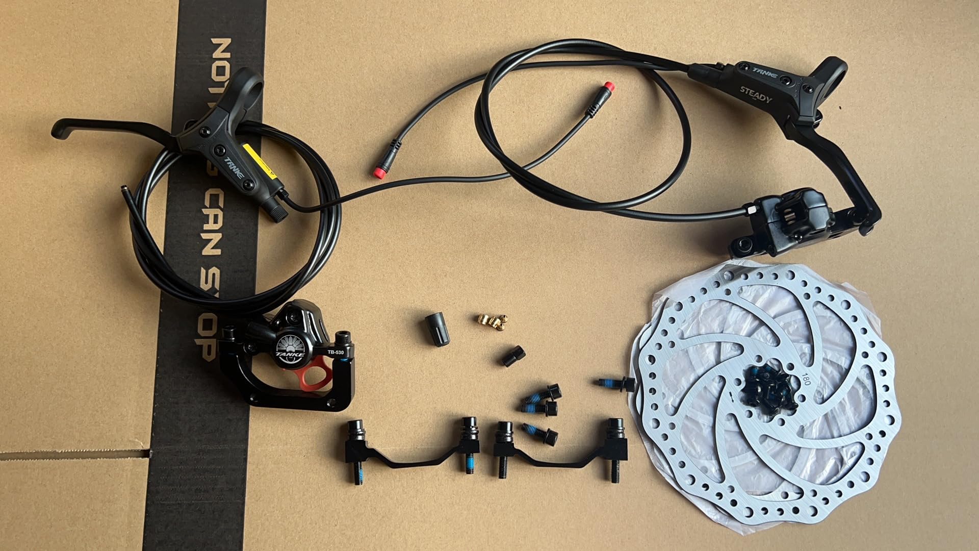 Meteorolite Zoom HB890E Ebike Hydraulic Brakes, 2PIN 4