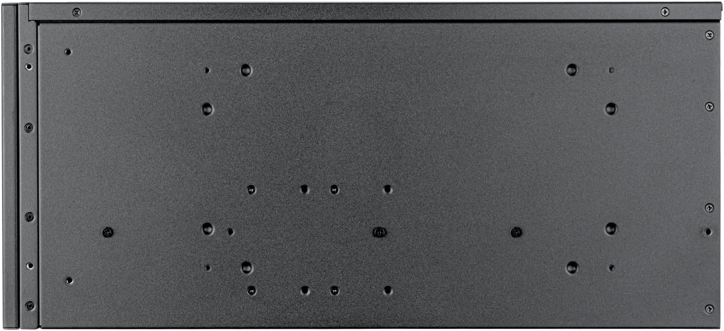 Silverstone Technology RM53-502 5U Rackmount Server Chassis with Dual 5.25" Bays & 360mm Radiator Support, SST-RM53-502