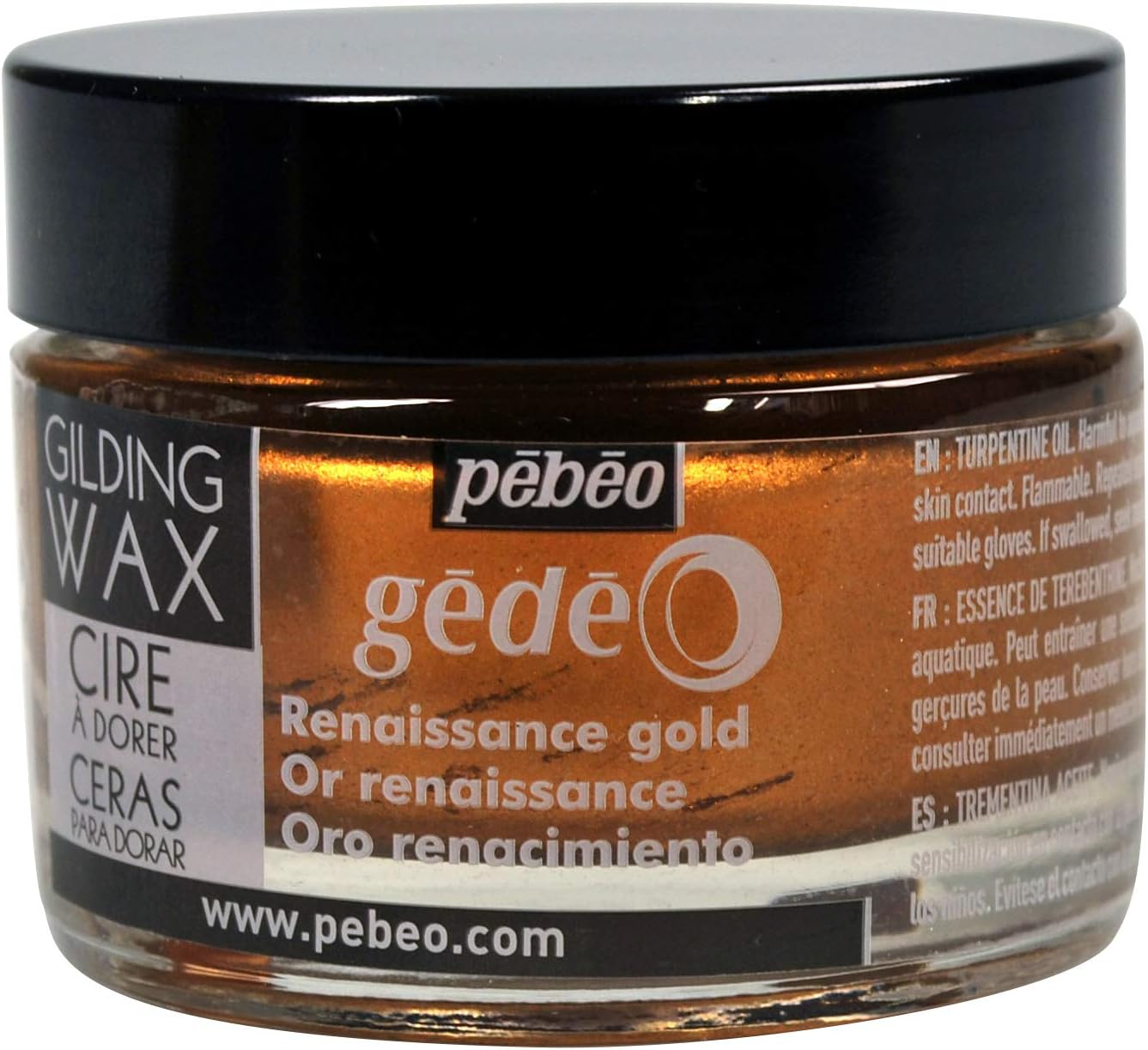 Gedeo, Gilding Wax, 30 ml Bottle - Renaissance Gold - 766508