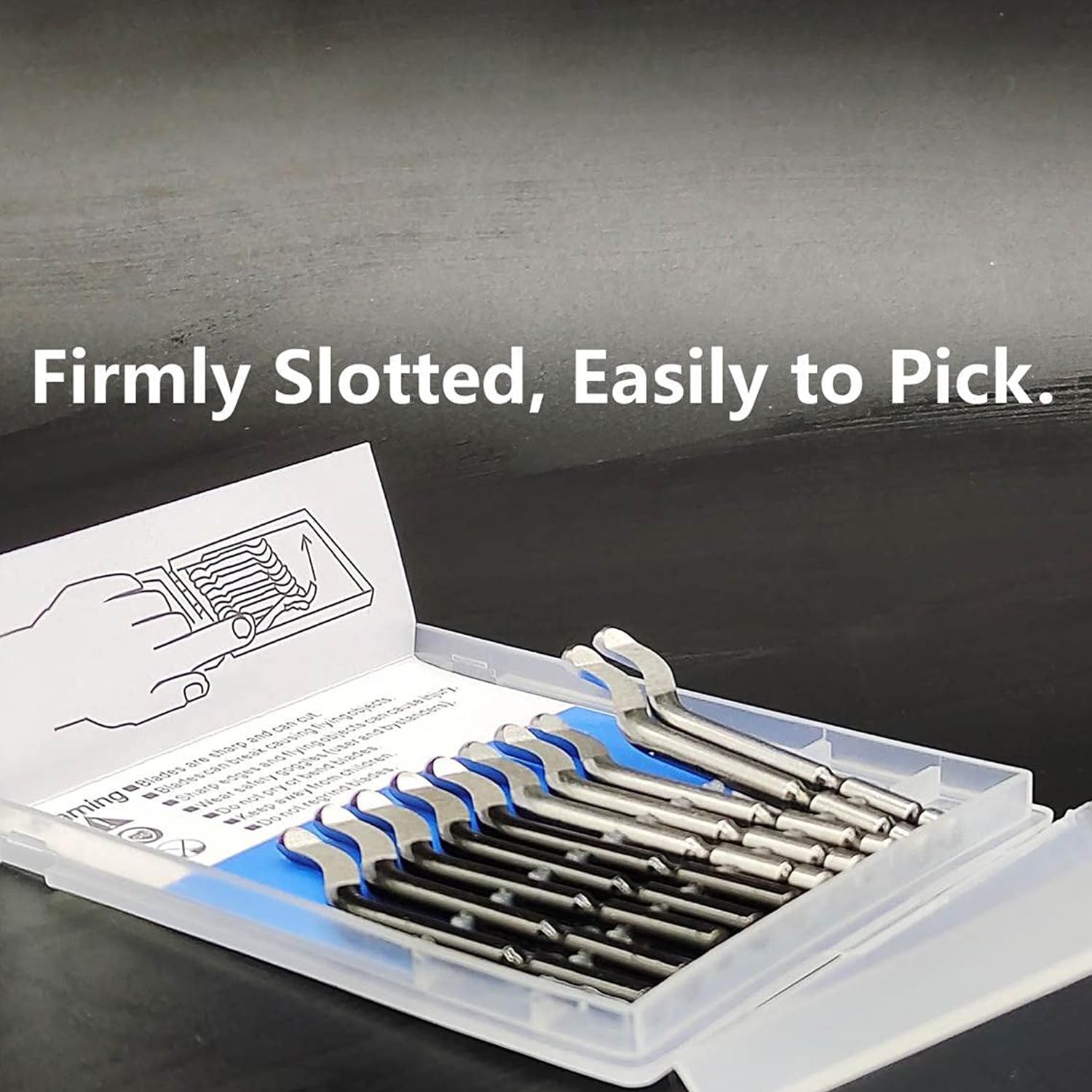 Deburring Tool Kit - 2 Handles & 20 Blades -5