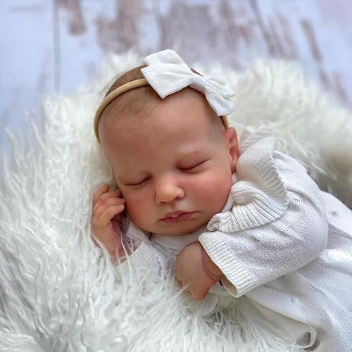 Miniatura 2 de iCradle Muñeca realista de bebé Reborn de 20 pulgadas, juguete de silicona para niños pequeños a partir de 3 años (003)