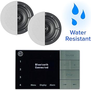 bathroom radio system