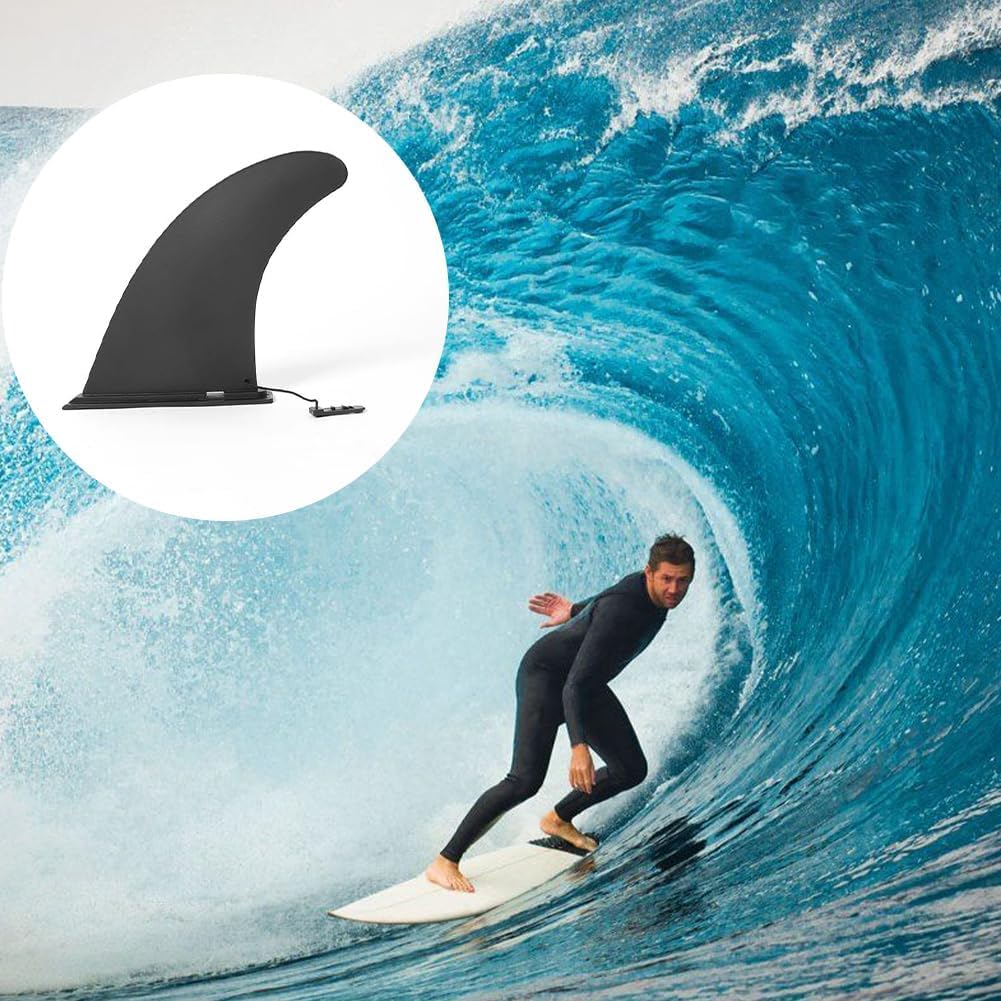 Aleta Central de Tabla de Surf, Quilla de Paddle Surf, 9in, ABS, para Surf, Stand Up Paddle Board, Kayak, Longboard