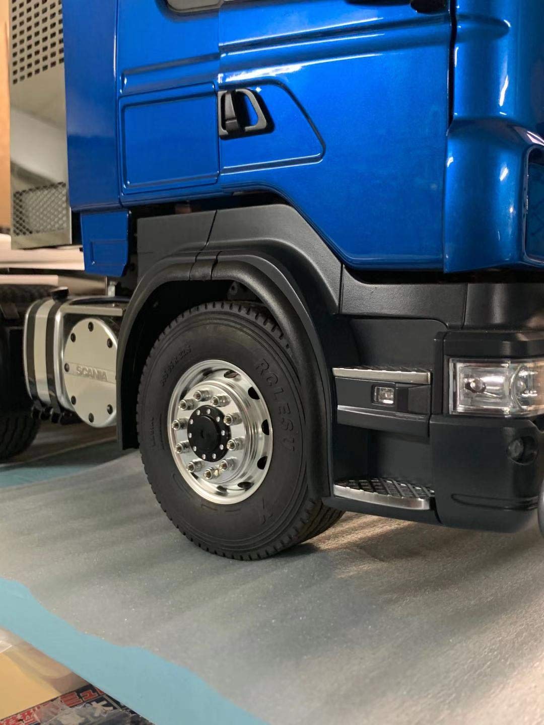 Amazon.co.jp: LESU 1/14 トラック・トレーラー タミヤ スカニア 用