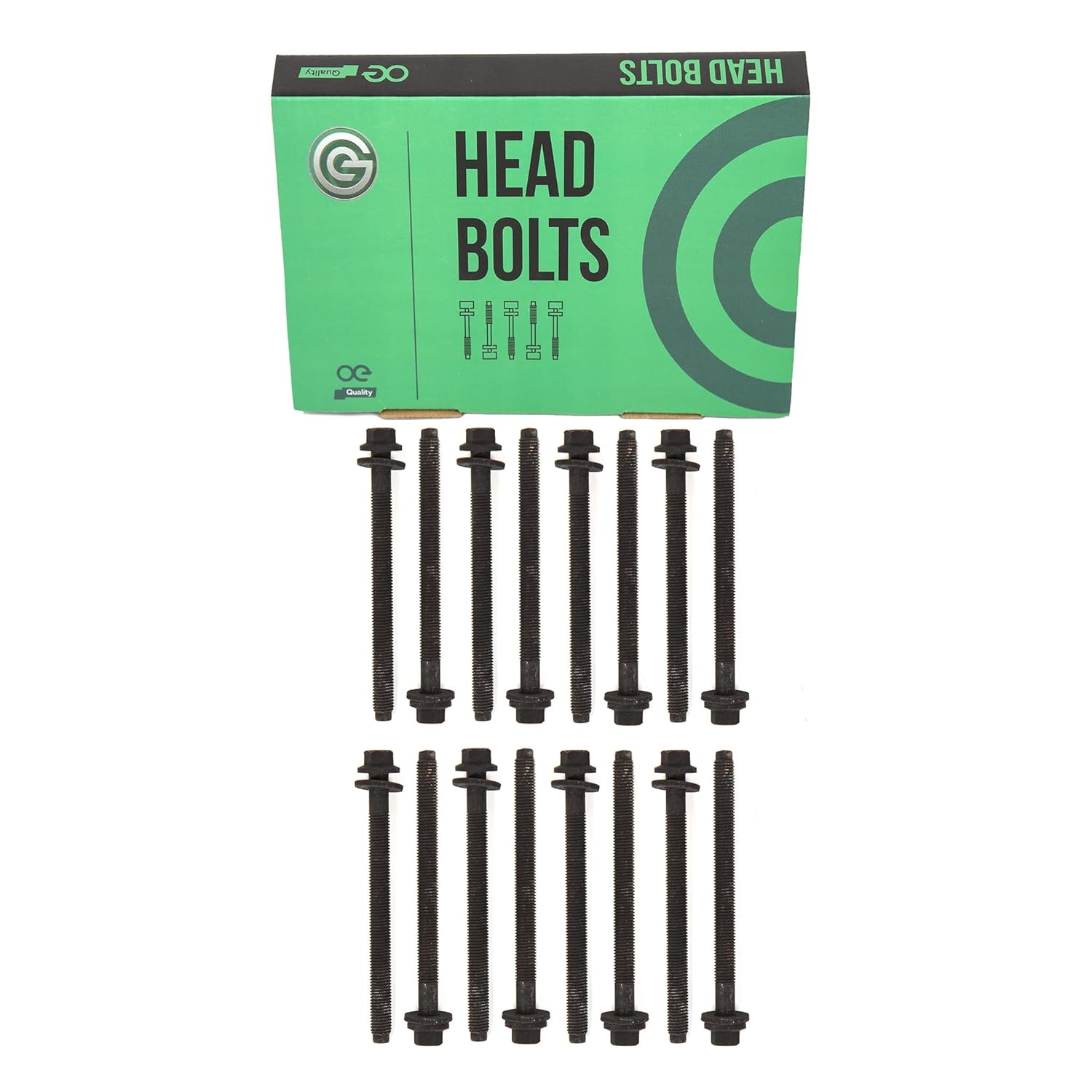 Evergreen SA-9761156939 Head Bolts Compatible with/for 08-13 Mazda 6 CX-9 3.7L DOHC 24V MZI