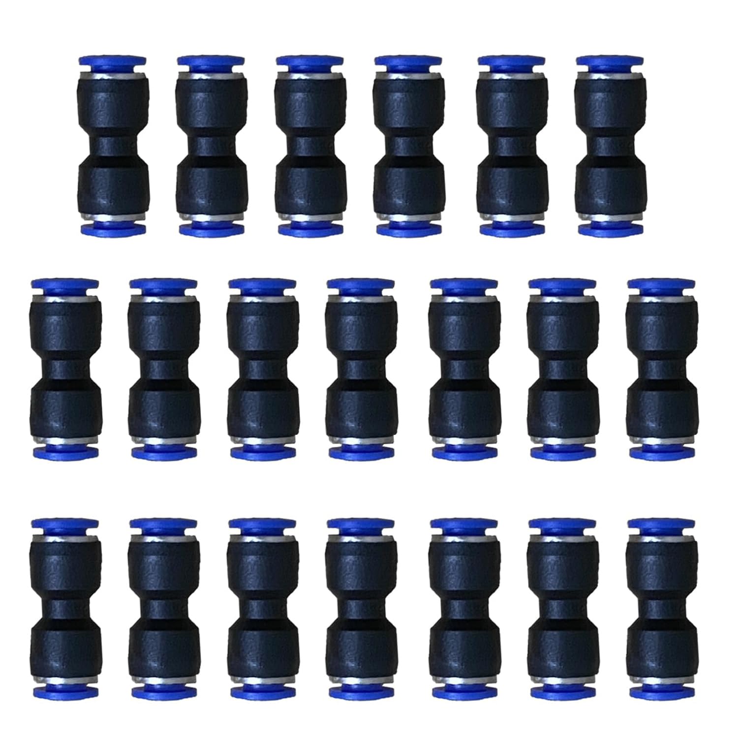 5 Stuks Messing Compressiekoppelingen Voor Remleidingen – 3/16 Inch Voor Stalen Of Koperen Buizen – 3/8-24 Schroefdraad – Duurzaam En Corrosiebestendig