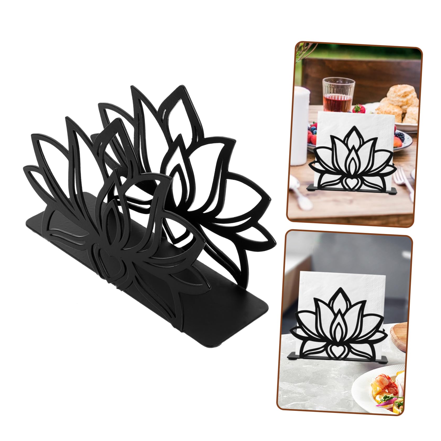 Cabilock Dispensador De Servilletas Resistente De 5 Piezas Soporte Independiente Para Servilletas De Mesa Para El Hogar Y El Restaurante.