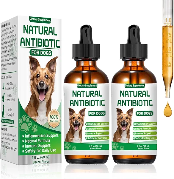 Antibiotics for Dogs,Natural Antibiotics for Dogs,Pet Antibiotic, Dog Multivitamin, Supports Dog Allergy and Itch Relief,Dietary Supplement,Natural Herbal Supplement