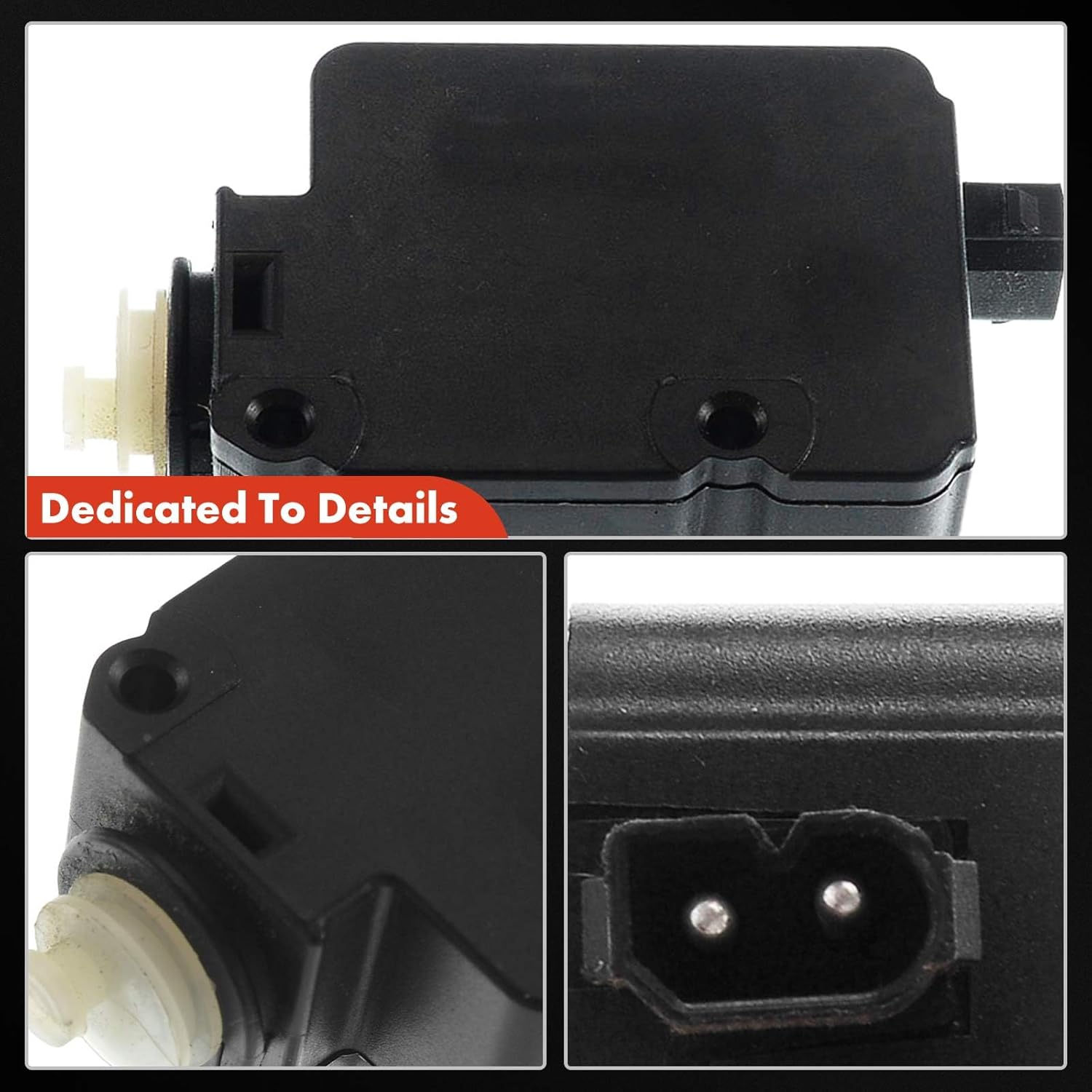 A-Premium Fuel Door Flap Actuator Latch Lock Actuator Compatible with BMW 318i/318is/M3 1991-1999, 318ti 1995-1999, 320i 1992-1995, 325i 1991-1997, 325is 1991-1995, 328i 1996-1999