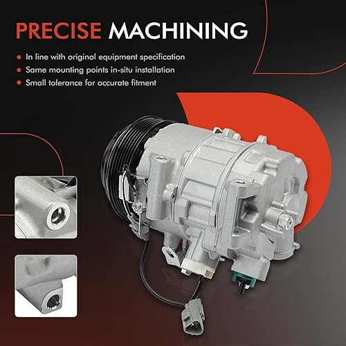 Miniatura 5 de A-Premium Compresor de aire acondicionado con embrague compatible con Toyota RAV4 2.5L 2013-2018, FWD, GAS