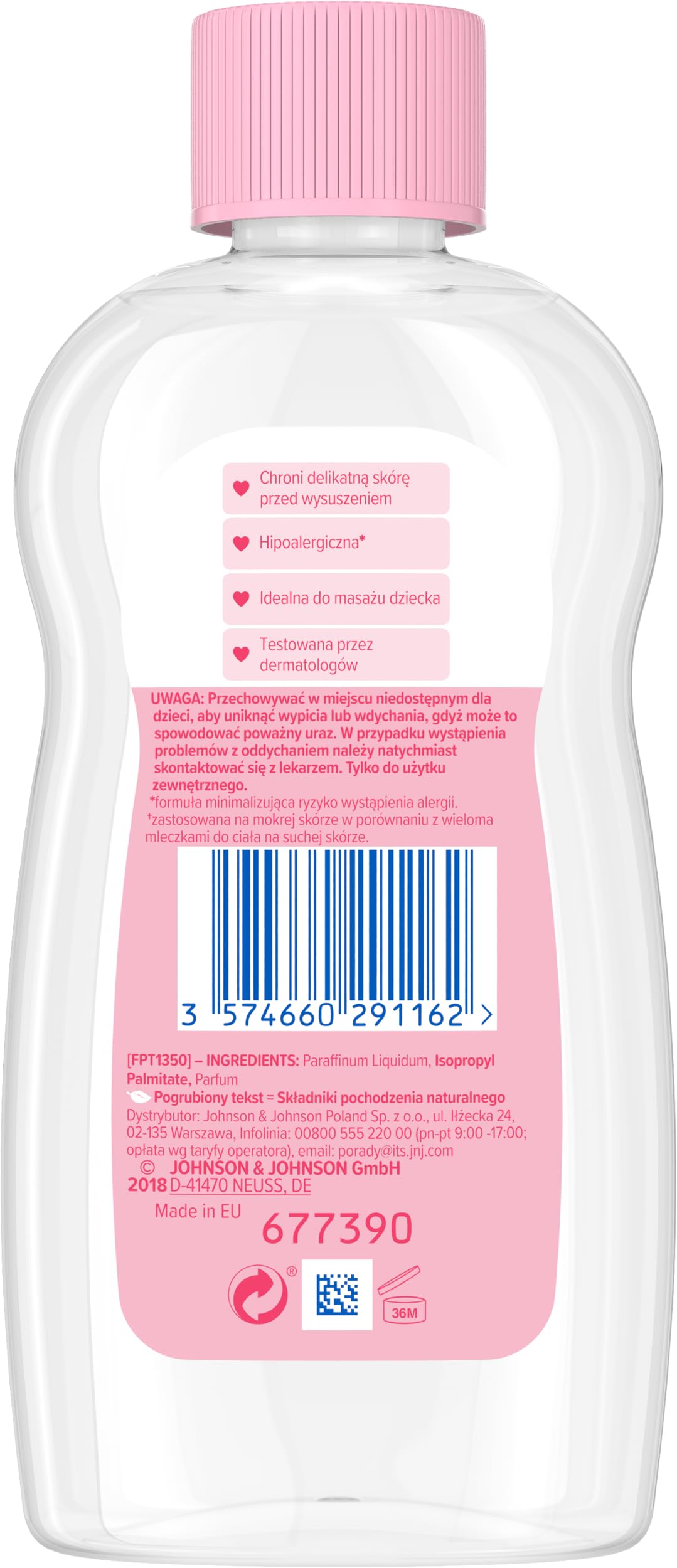 Johnson's Baby Olive rose 200 ml