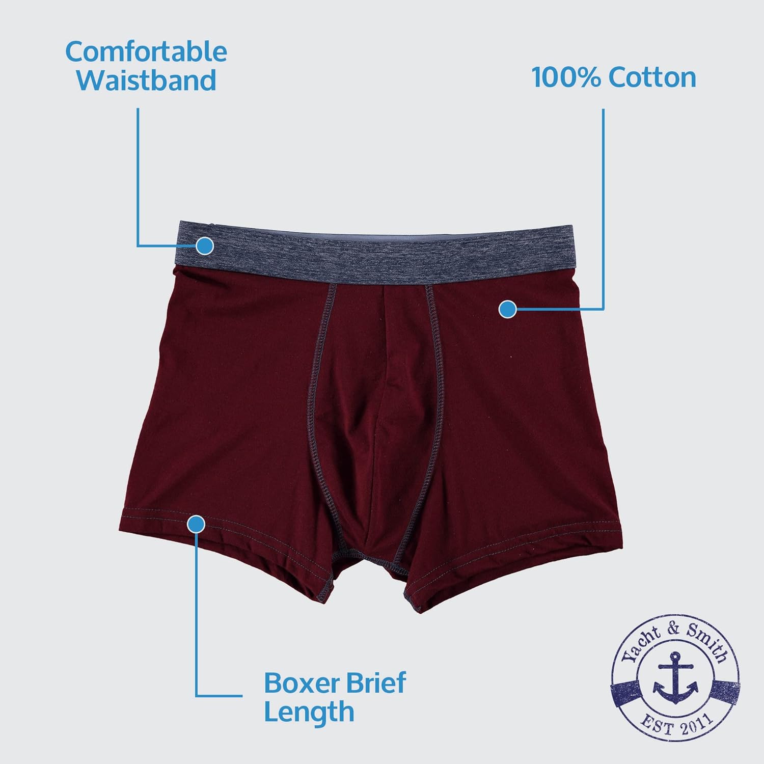 BILLIONHATS 72 Pack Men Cotton Briefs Underwear in Bulk for Homeless Shelter Donating, Wholesale Underwear for Mens - Image 5