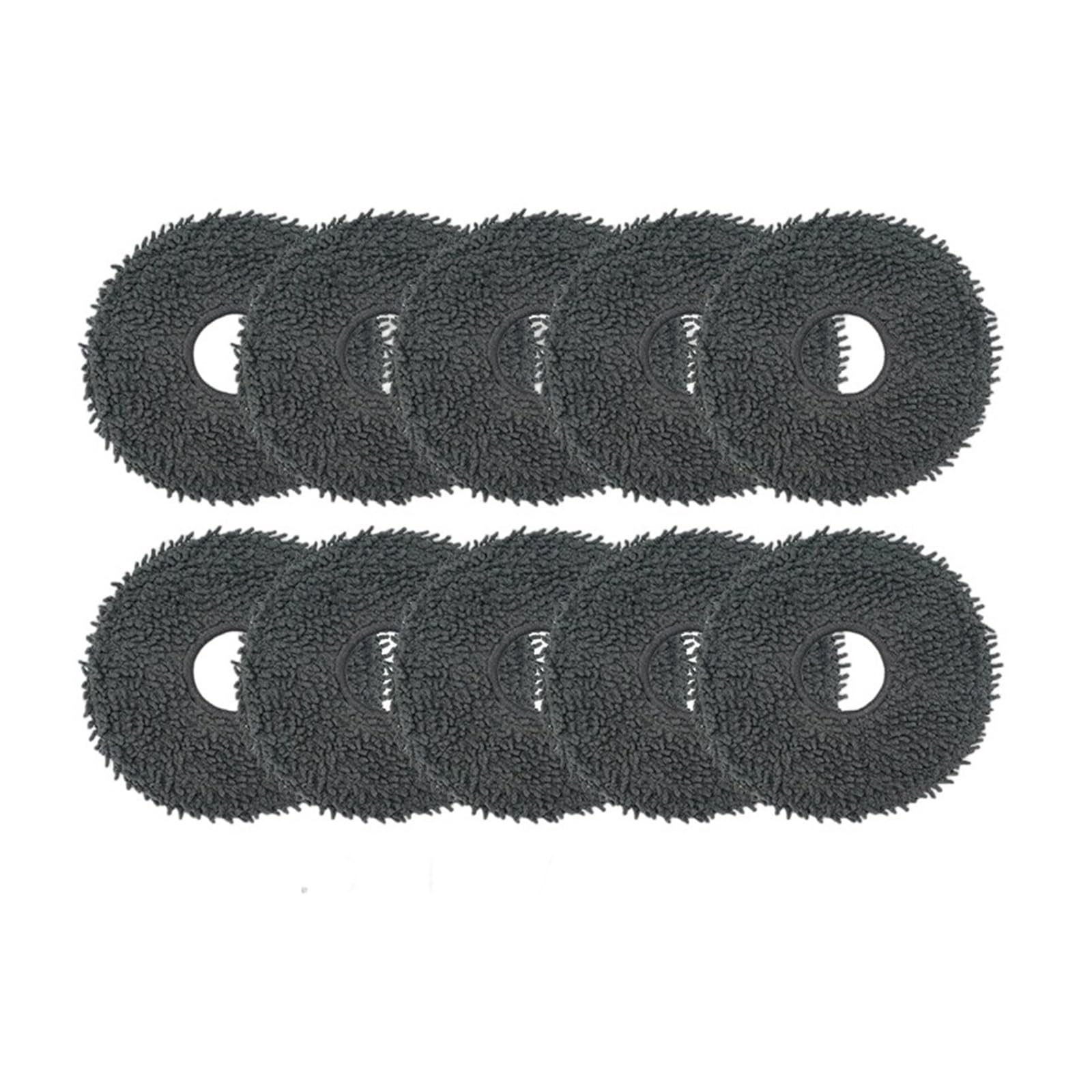 OUNCU Assembly Mop Pad,Mop Cloth Holder,Compatible For Ecovacs Deebot X5 ULTRA / X5 PRO/MATE X Vacuum Cleaner Parts(10 Antibacterial Mop)
