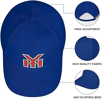 Amazon | [ゆねももえ] 横浜高校 高校野球 甲子園 横濱 野球帽