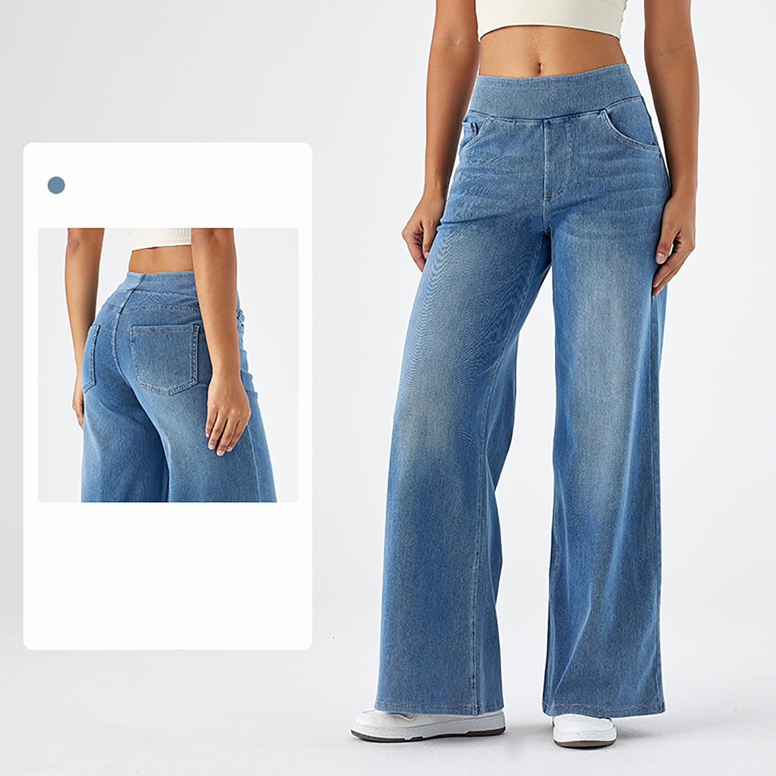 Damskie jeansy Baggy z wysokim stanem, szerokie nogawki, rozciągliwe, proste damskie jeansy luźne casualowe spodnie jeansowe, spodnie typu boyfriend spodnie damskie w stylu vintage hiphop