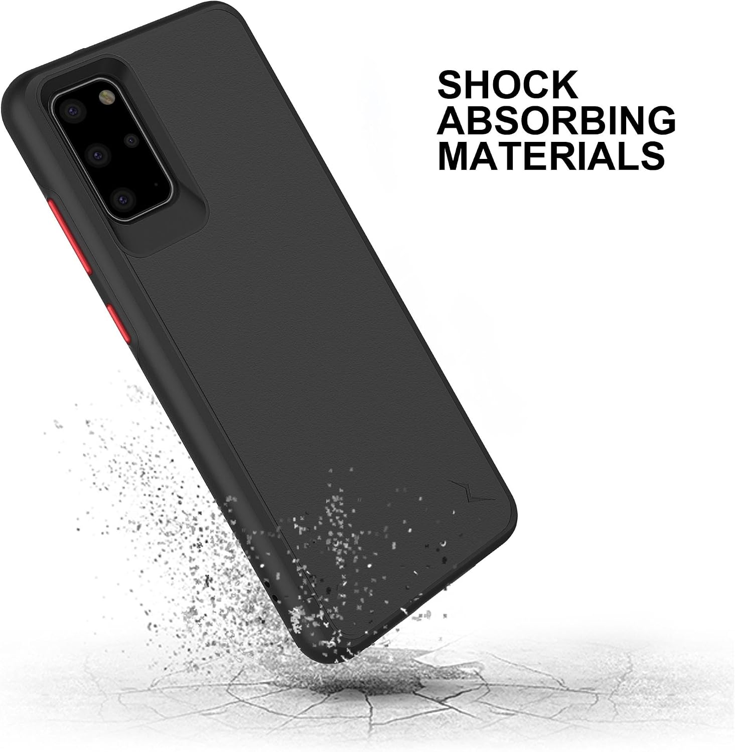 Zizo Division Series for Galaxy S20 FE Case - Sleek Modern Protection - Black