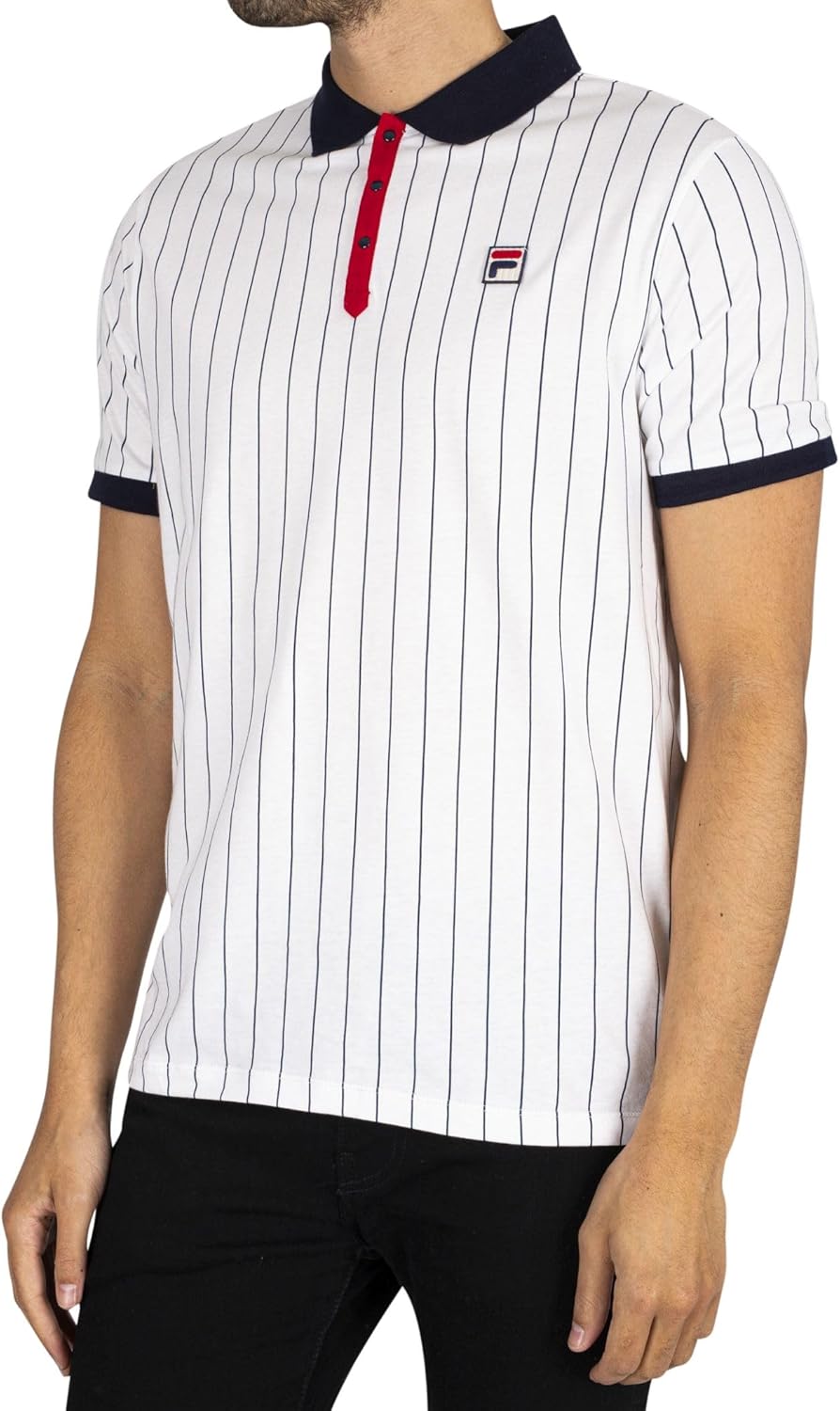 Fila Men's BB1 Polo Striped Shirt - Image 2