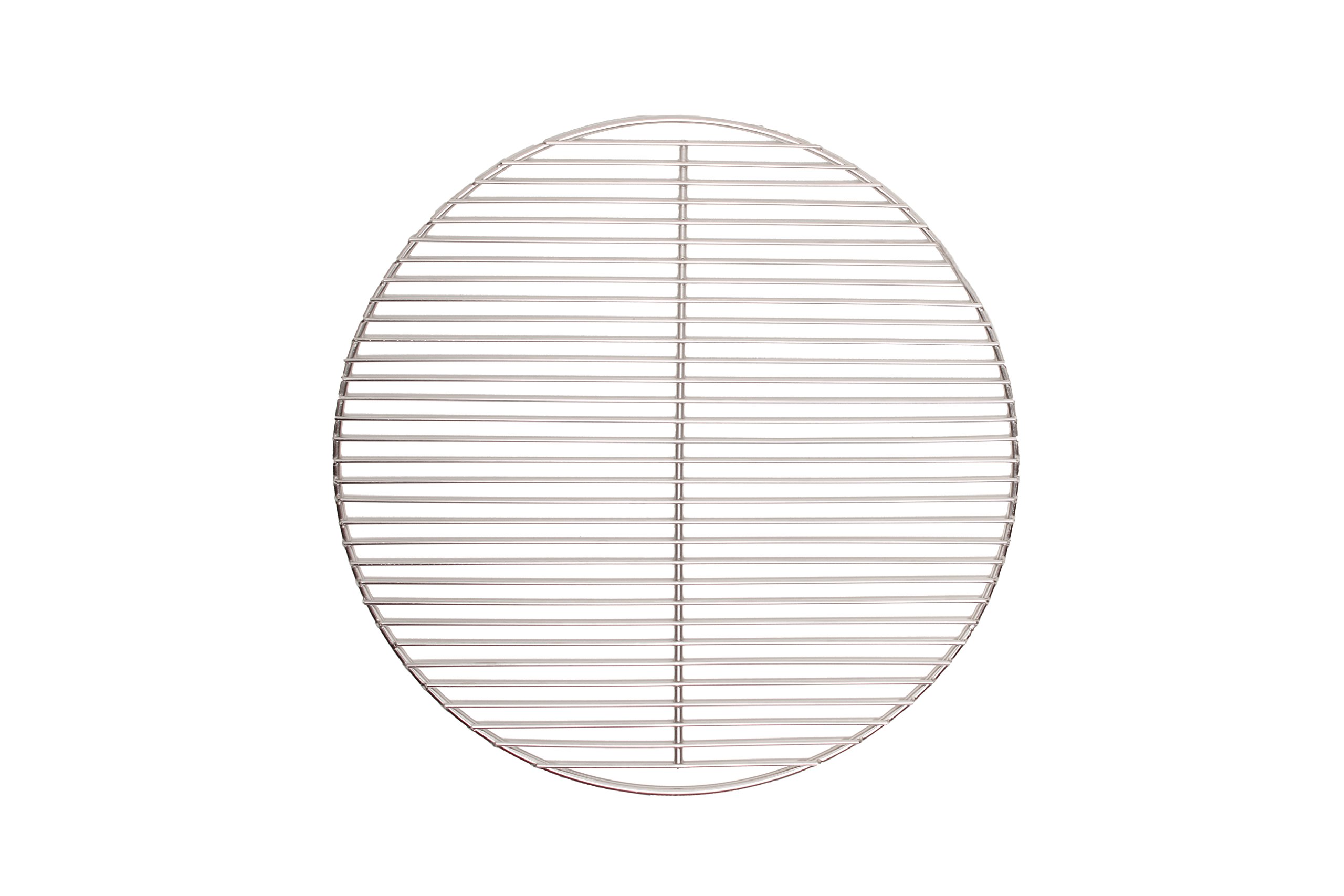 GRILLROSTPROFI Grillrost aus Edelstahl - rund - passend für 57er Weber Kugelgrill, tatsächlicher Durchmesser 54,5 cm